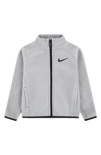 Nike Kids'  Fleece Jacket In Gray