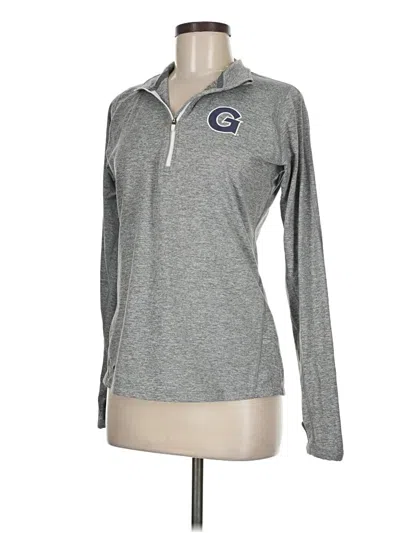 Pre-owned Nike Fleece Jacket In Gray