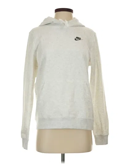 Pre-owned Nike Fleece Jacket In Gray