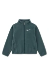 Nike Kids'  Fleece Jacket In Green