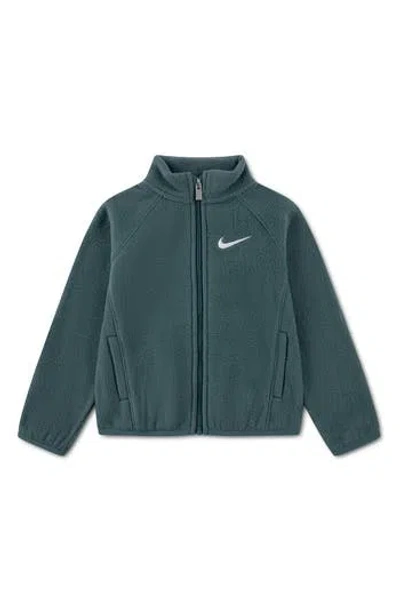 Nike Kids'  Fleece Jacket In Green