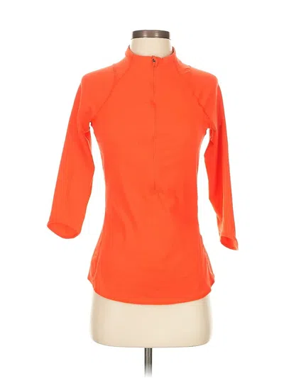 Pre-owned Nike Fleece Jacket In Orange