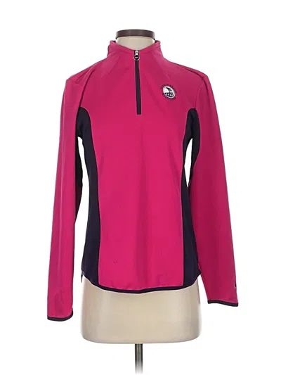Pre-owned Nike Fleece Jacket In Pink