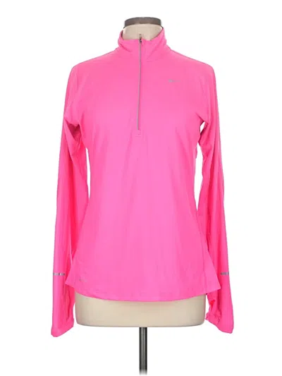 Pre-owned Nike Fleece Jacket In Pink