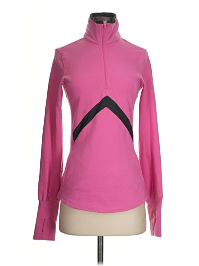 Pre-owned Nike Fleece Jacket In Pink