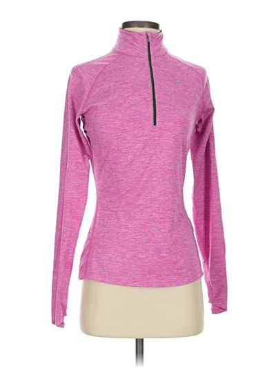 Pre-owned Nike Fleece Jacket In Pink