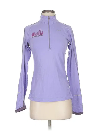 Pre-owned Nike Fleece Jacket In Purple