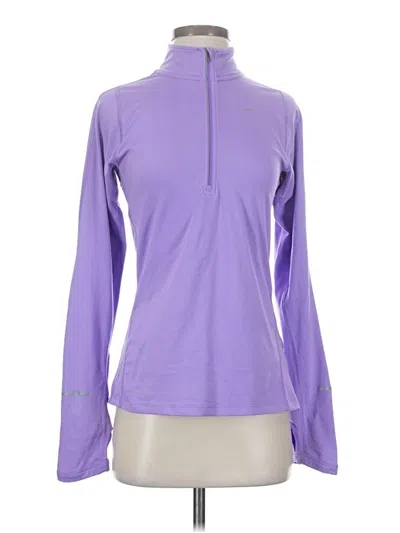 Pre-owned Nike Fleece Jacket In Purple