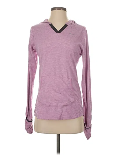 Pre-owned Nike Fleece Jacket In Purple