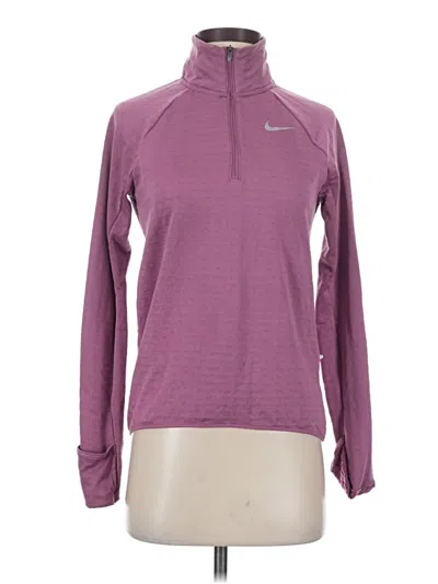 Pre-owned Nike Fleece Jacket In Purple