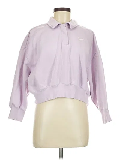 Pre-owned Nike Fleece Jacket In Purple