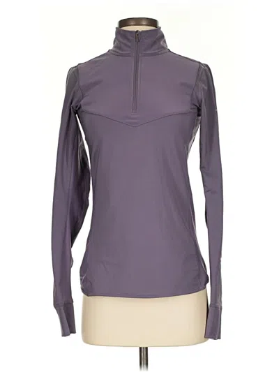 Pre-owned Nike Fleece Jacket In Purple