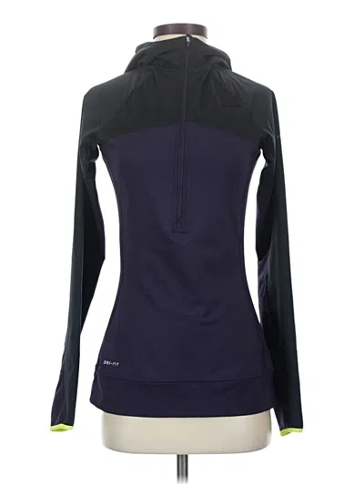 Pre-owned Nike Fleece Jacket In Purple