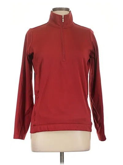 Pre-owned Nike Fleece Jacket In Red
