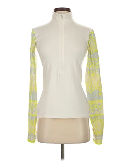 Pre-owned Nike Fleece Jacket In White