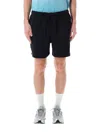 Nike Swim Engineered Solid Color Swim Shorts With Back Pocket In Black