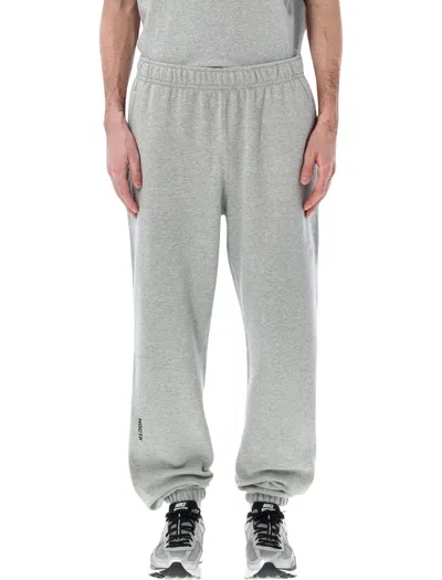 Nike Fleece Sweatpants For Elevated Comfort - Loose Fit Size L In Gray