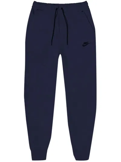 Nike Fleece Track Pants In Blue