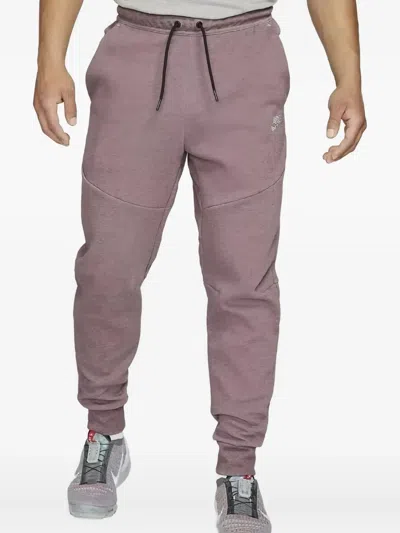 Nike Fleece Track Pants In Pink