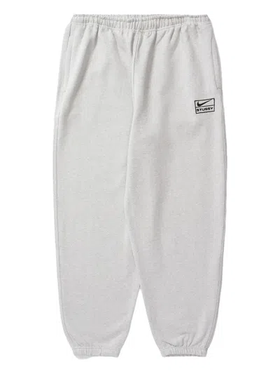 Nike Fleece Track Pants In White