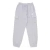 Nike Fleece Tracksuit Pants Women Sportswear Club Fleece Mid-rise Oversized Pant Cargo Dk Gray Heather/wh In Gray