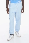 NIKE FLEECED-COTTON JOGGERS WITH DRAWSTRING ON THE WAIST