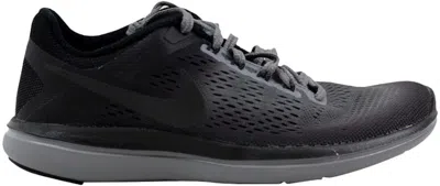 Pre-owned Nike Flex 2016 Rn Shield (women's) Sneakers In Cool Grey/metallic Hematite/black