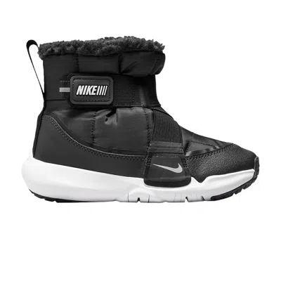 Pre-owned Nike Flex Advance Boot Ps 'black White' | Kid's Size 2.5