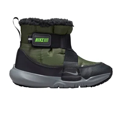 Pre-owned Nike Flex Advance Boot Ps 'cargo Khaki' | Green | Kid's Size 3