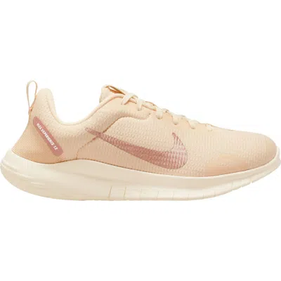 Nike Flex Experience Run 12 Road Running Shoe In Guava/red Bronze/ivory