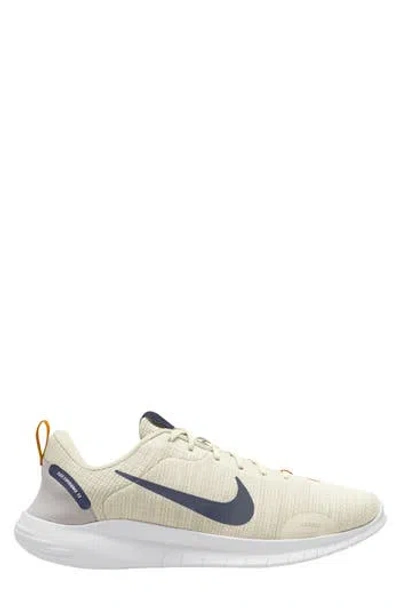 Nike Flex Experience Run 12 Road Running Shoe In Sail/blue/platinum