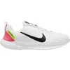 Nike Flex Experience Run 12 Road Running Shoe In White/black-hot Punch-volt