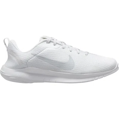 Nike Flex Experience Run 12 Road Running Shoe In White/pure Platinum
