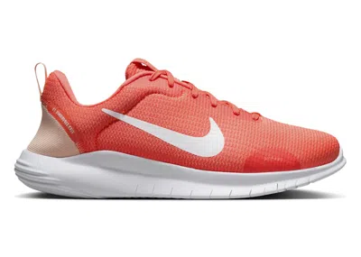 Pre-owned Nike Flex Experience Run 12 (women's) Sneakers In Light Wild Mango/crimson Tint/white