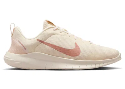 Pre-owned Nike Flex Experience Run 12 (women's) Sneakers In Soft Pearl/pearl White/rose Gold