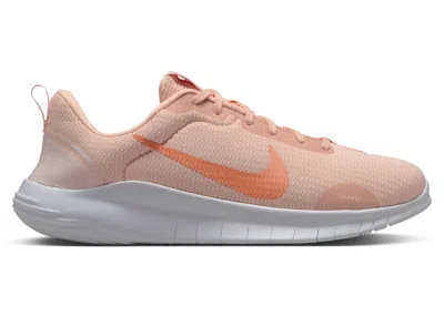 Pre-owned Nike Flex Experience Run 12 (women's) Sneakers In Washed Coral/pink Wash/apricot Agate