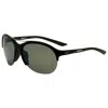 Nike Flex Momentum Round-frame Sunglasses In Black