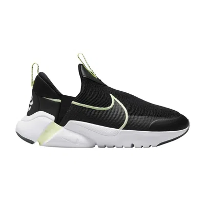 Pre-owned Nike Flex Plus 2 Gs 'black Barely Volt' | Kid's Size 4.5