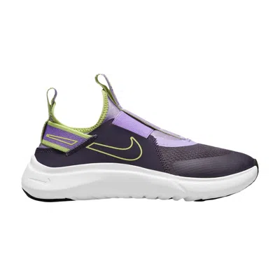 Pre-owned Nike Flex Plus Gs 'cave Purple Light Lemon Twist' | Kid's Size 7