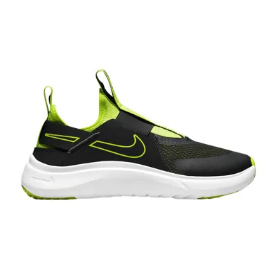 Pre-owned Nike Flex Plus Gs 'dark Smoke Grey Volt' | Kid's Size 3.5 In Gray