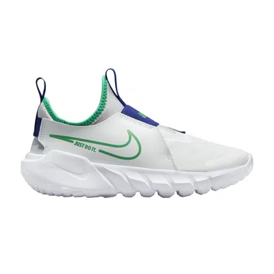 Pre-owned Nike Flex Runner 2 Gs 'white Stadium Green' | Kid's Size 5.5