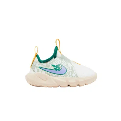 Pre-owned Nike Flex Runner 2 Lil Td 'rabbit And Mushroom' | White | Infant Size 6