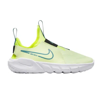 Pre-owned Nike Flex Runner 2 Ps 'barely Volt' | Green | Kid's Size 2