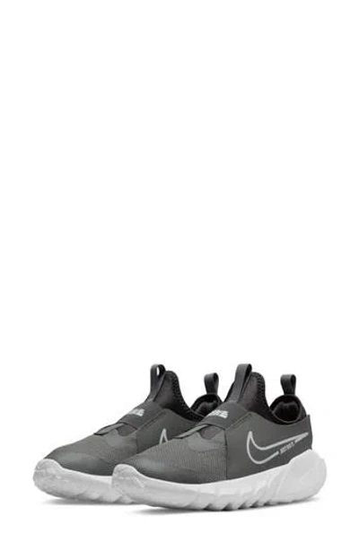 Nike Flex Runner 2 Slip-on Running Shoe In Pewter/white/ash