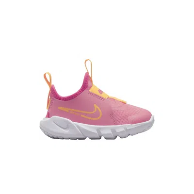 Pre-owned Nike Flex Runner 2 Td 'coral Chalk Citron Pulse' | Pink | Infant Size 10