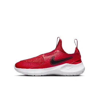 Nike Babies' Flex Runner 3 Big Kids' Road Running Shoes In Red