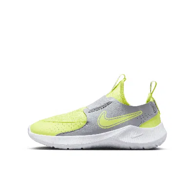 Nike Flex Runner 3 Big Kids' Road Running Shoes In White
