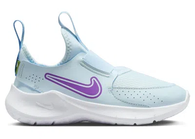 Pre-owned Nike Flex Runner 3 Hyper Violet Sneakers In Glacier Blue/university Blue/chlorophyll In Multi