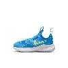 Nike Flex Runner 3 Little Kids' Shoes In Photo Blue/vapor Green