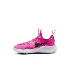 Nike Flex Runner 3 Little Kids' Shoes In Laser Fuchsia/black